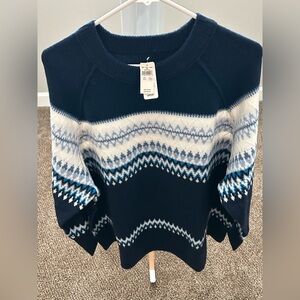 aerie Real Good Oversize Long Sleeve Cozy Pullover Crew Sweater Large NWT